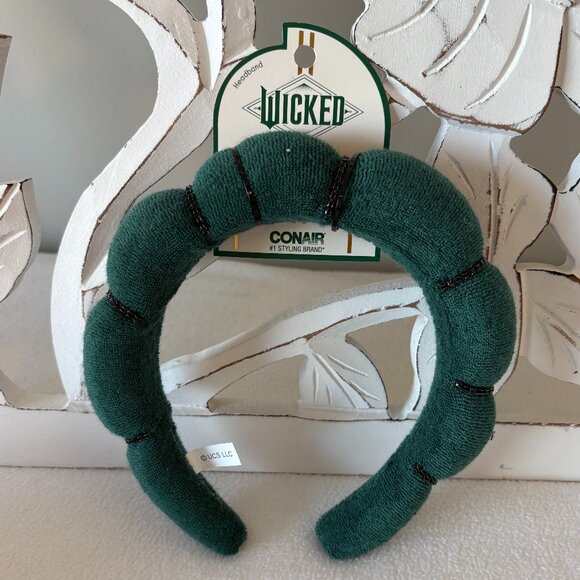 NWT - Wicked Scunci By Conair Elphaba Hair Accessories Set - Picture 2 of 13